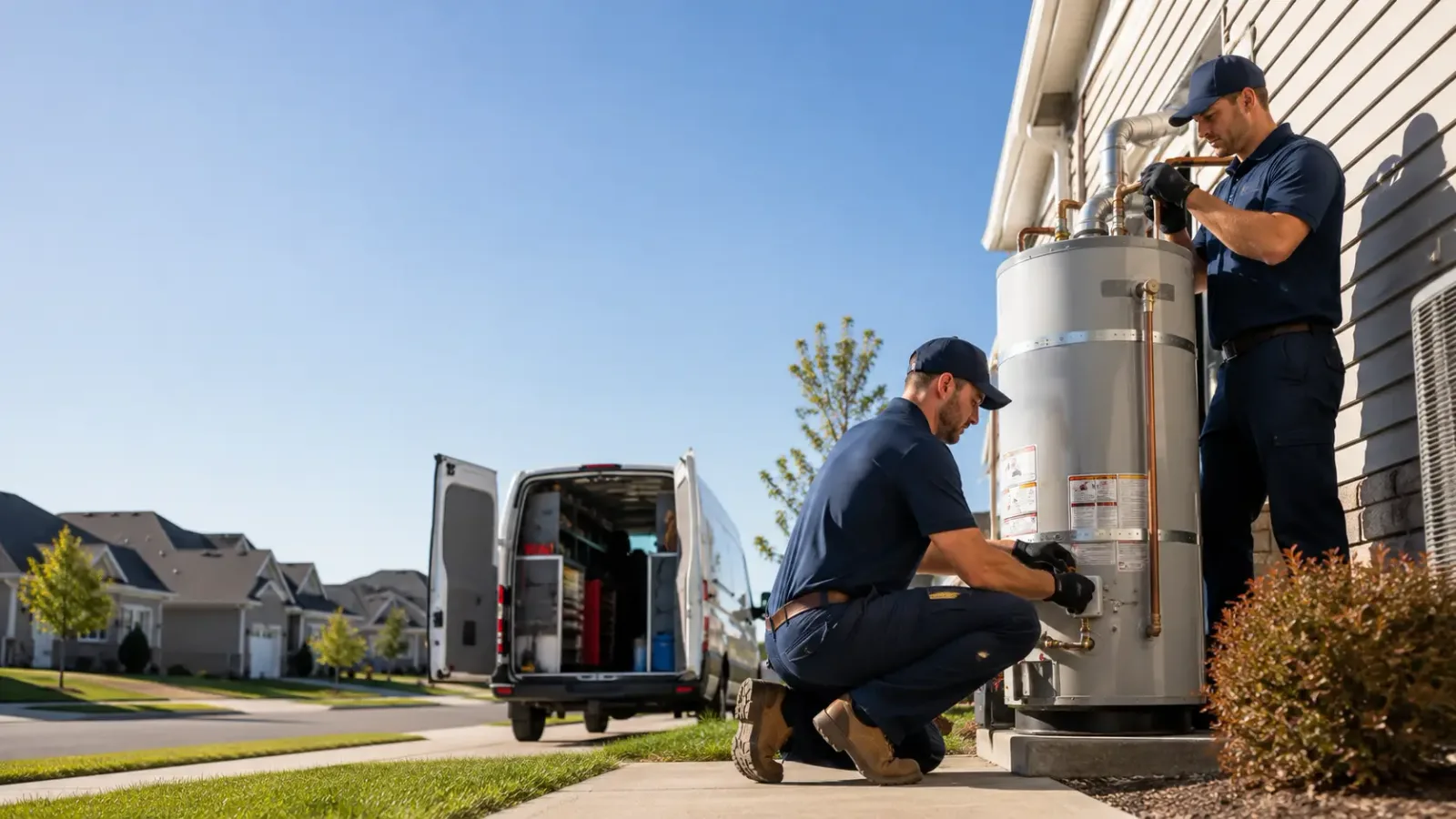 Water Heater Installation in Guys, TN